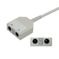 temp Adapter Cable With 6.35mm dual socket