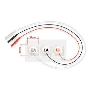 Neonatal Disposable ECG Electrodes DIN 1.5mm, Compatible Philips/GE/Mindray