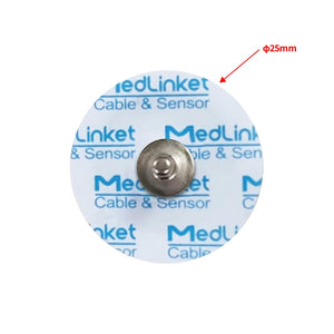 Disposable ECG electrodes with foam Material，Φ25mm