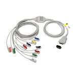 GE Marquette ECG/EKG Cables With 10 Leads Grabber