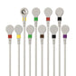 10 Lead ECG/EKG Cable With 4mm Snap IEC