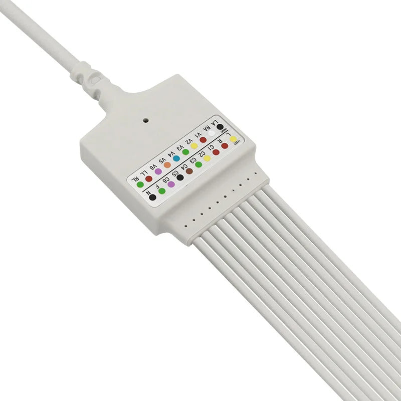 10 Lead ECG/EKG Cable With Yoke Connetor