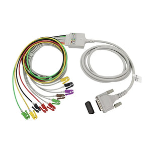 Schiller Direct-Connect EKG Cables Compatible With 10 Leads Grabber IEC（NO Resistance)