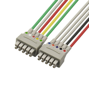 GE Healthcare EKG Lead Wire Compatible 10-Lead With Grabber AHA-2104749-001