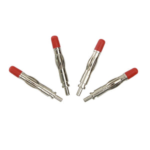 4mm banana plug with a red head for ECG/EKG cable