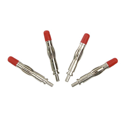 4mm banana plug with a red head for ECG/EKG cable