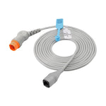 Siemens Compatible IBP Adapter Cable Medex Abbott Connector