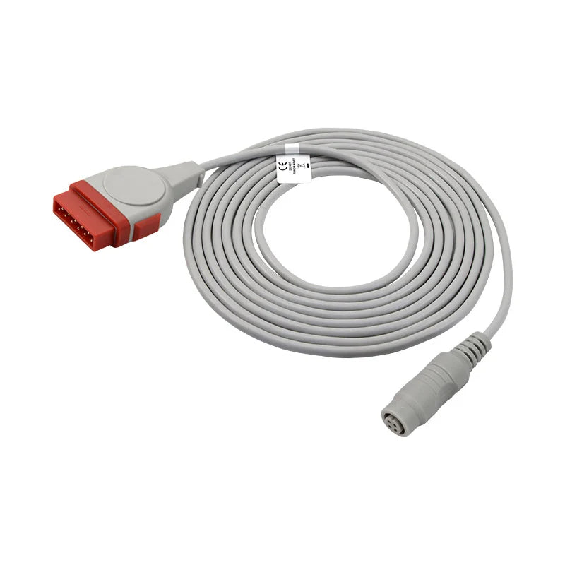 GE IBP Cable Compatible ,11-pin to 4pin B.Bran Connector,12ft
