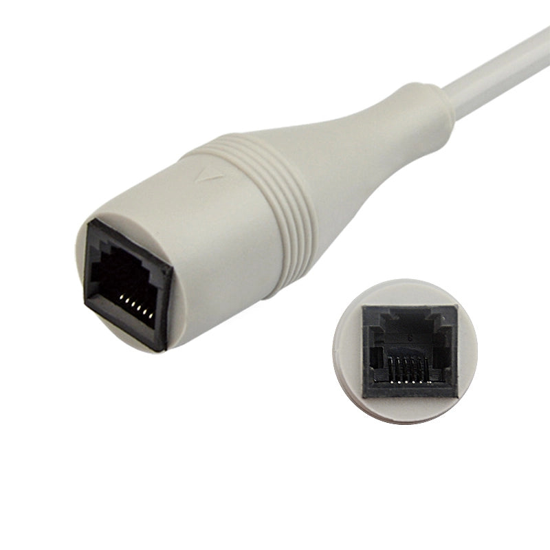 IBP Connector,RJ12 6P6C，for Abbott/Medex Transducer