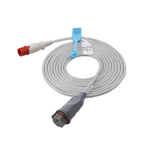 IBP Cable Biolight Compatible for BD Transducer with 4pin Connector
