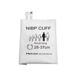 Disposable NIBP Cuff Adult Long 28-37cm with Dual Submin Connector