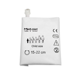 Disposable NIBP Cuff for Pediatric with A11 Connector -Soft Fiber Cuff
