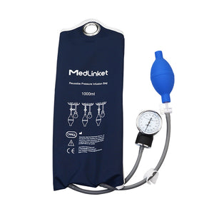 Reusable pressure infusion bag 1000ml for iv fluids