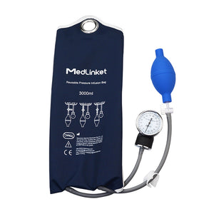 Reusable pressure infusion bag 3000ml for iv fluids