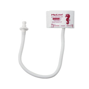 Disposable NIBP Cuff Neonate #1 Cuff Range 3-6 cm with Male Bayonet Connector