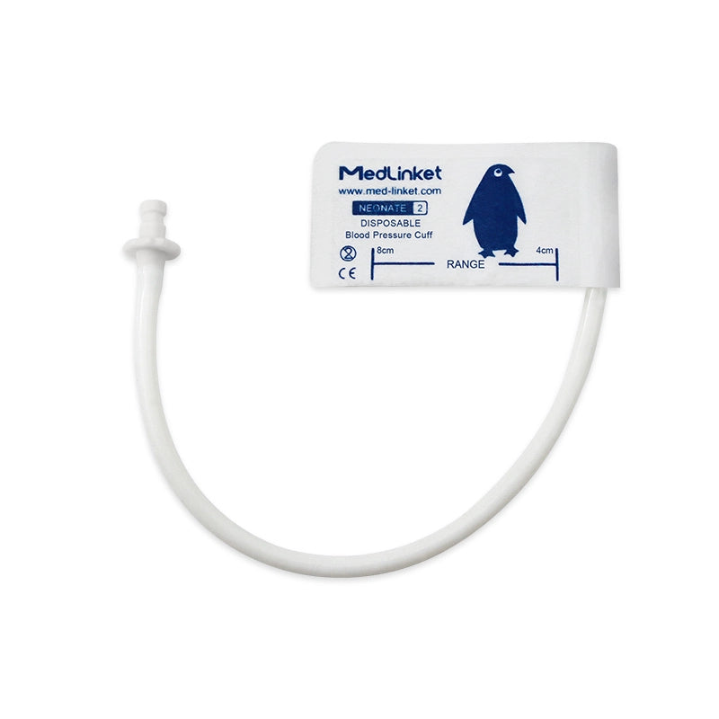 Disposable NIBP Cuff Neonate #2 Cuff Range 4-8 cm with Male Bayonet Connector