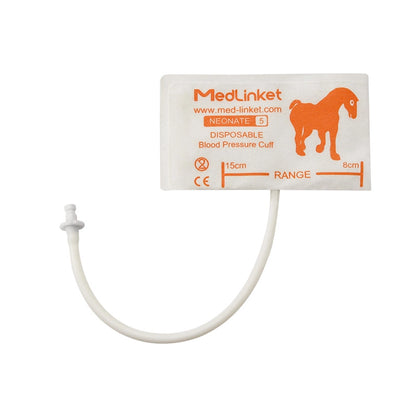 Disposable NIBP Cuff Neonate #5 Cuff Range 8-15 cm with Male Bayonet Connector