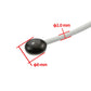 Reusable Temperature Probe, Pediatric Skin，NTC/R25=2.252K