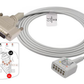 ECG Trunk Cable with DB44 pin Connector for 5 Lead ECG Leadwires