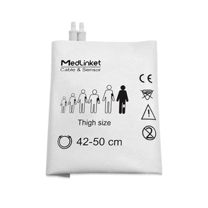 Disposable NIBP Cuff Adult Thigh 42-50cm with Dinaclick Connector