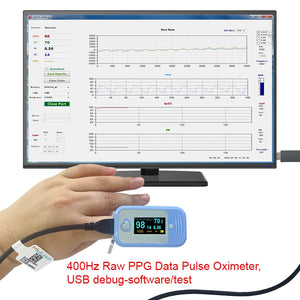 400Hz Raw PPG Data Pulse Oximeter