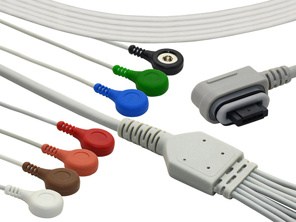 GE Healthcare Compatible ECG Telemetry Leadwire - 2008594-002_MED LINKET-CORP