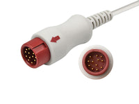 Mindray  Datascope Compatible IBP Adapter Cable - 0010-21-12179_MED LINKET-CORP